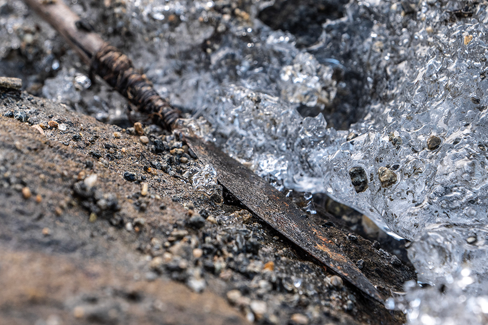 4. Dette er det du ønsker å finne i isen: Ekstremt godt bevart spyd fra Austre Trollsteinhøe, 1500 år gammel. Foto: Foto: Andreas Nilsson, Innlandet fylkeskommune. 