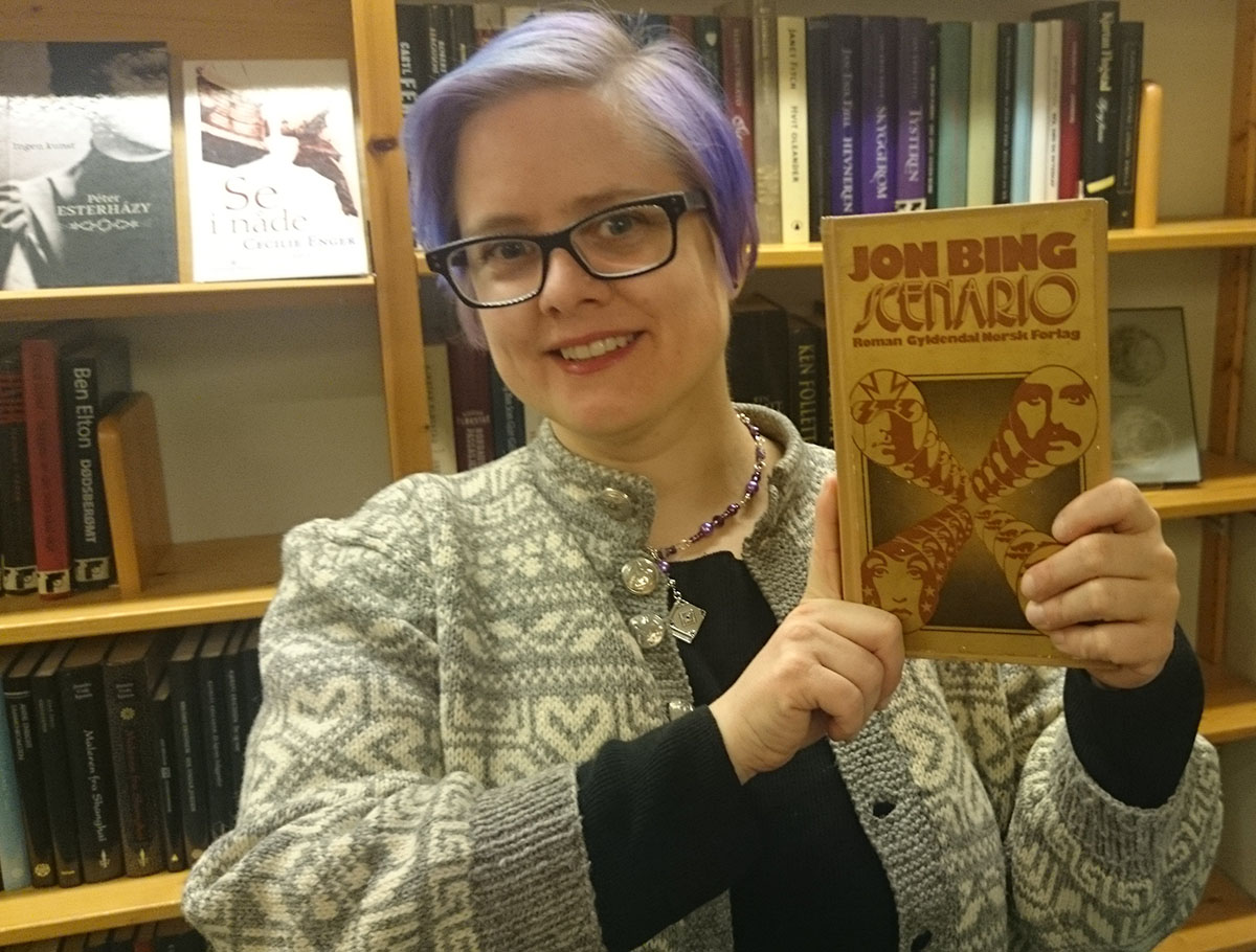Elin Bekkebråten Sjølie anbefaler <i>Scenario</i> av Jon Bing fra 1972