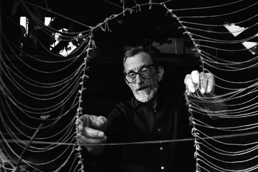 Den polsk-norske kunstnaren og arkitekten Oskar Hansen. Foto: Erazm Ciołek / Fotonova/ East News