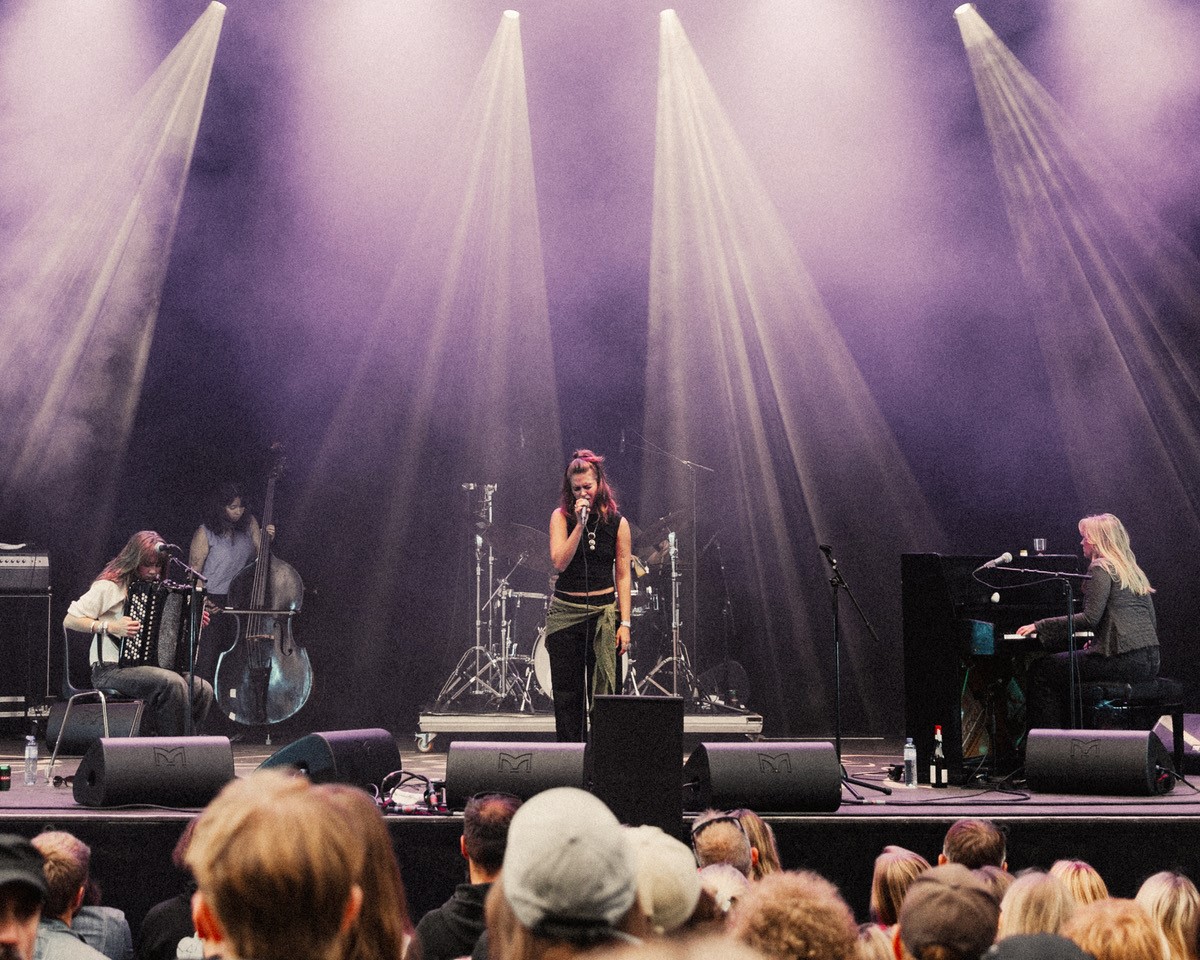 Bandet ULD på Pstereo tidligere i år. Festivalen har fått tilskudd fra ordningen Musikkfestivaler. Foto: Ole Onstad.