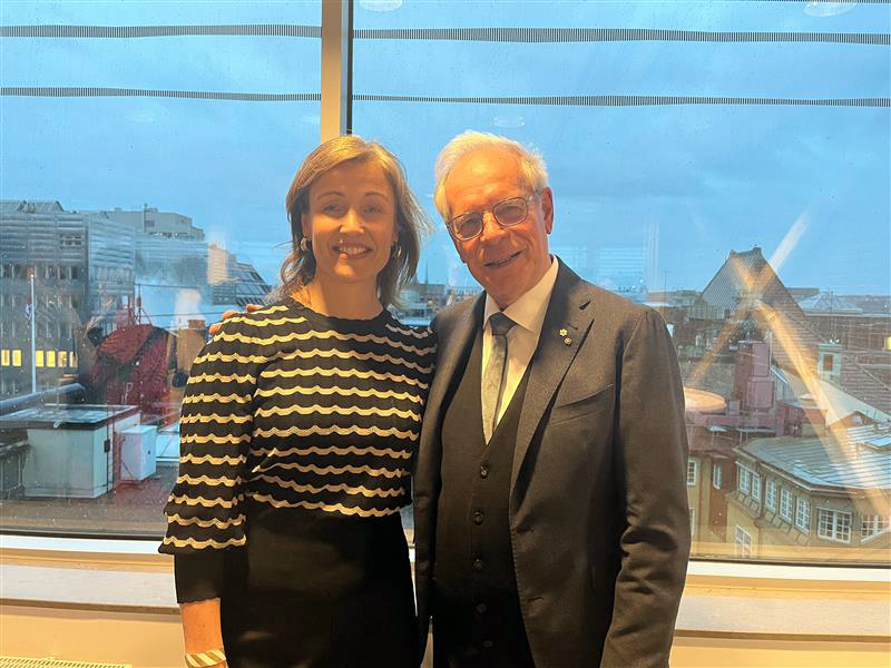 Kristin Danielsen og Simon Brault.