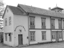 Musikkhistorisk museum på Lade i Trondheim, 1983. Foto: Morten Kerr / Trondheim byarkiv